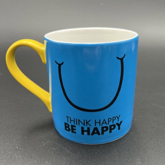 Mr Happy Coffee Mug Mr. Men Little Miss Series Roger Hargreaves Sanrio 2014 - Picture 4 of 10